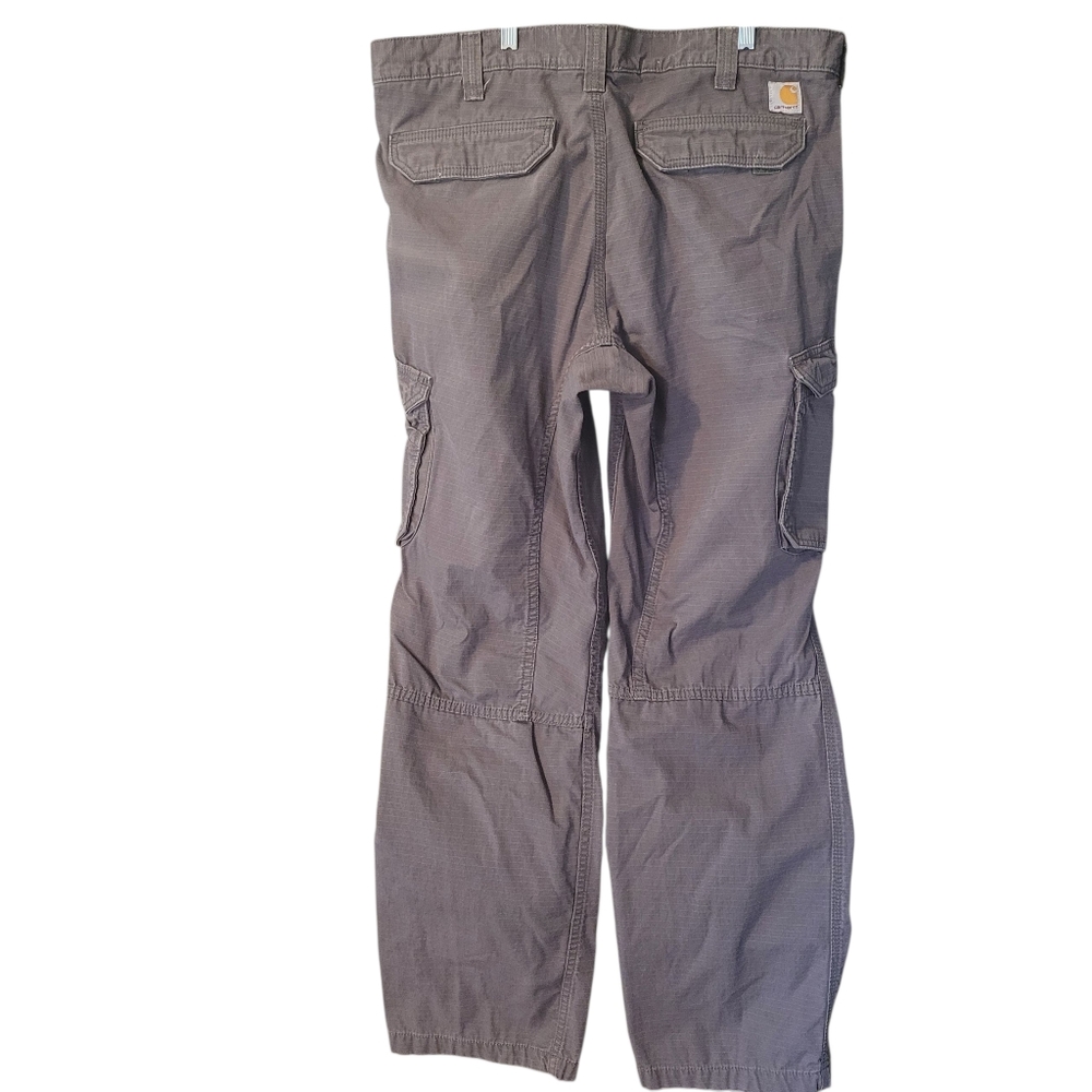 Carhartt Force ripstop mens gray cargo pants- 38 X 34.        L49 - Picture 10 of 13